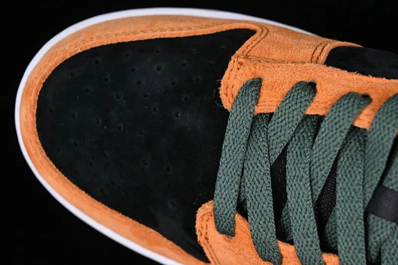 All categories Nk SB Dunk series Nk SB Dunk Low low-top sneakers Nk SB Dunk Low SP "Ceramic" carrot yellow and black SB low-top casual sports skateboard shoes DA1469-001